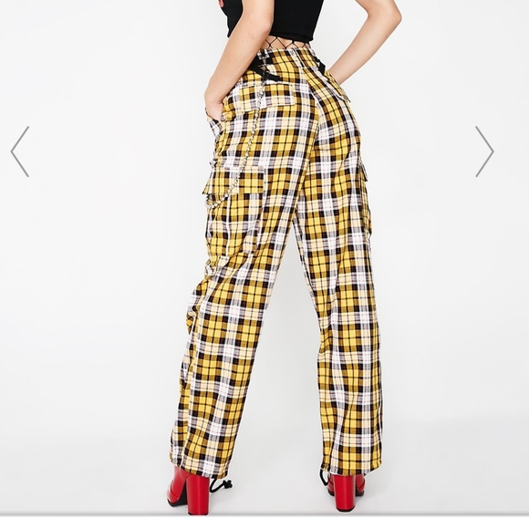 I.AM.GIA Keidis pant in yellow y2k grunge - Picture 3 of 10